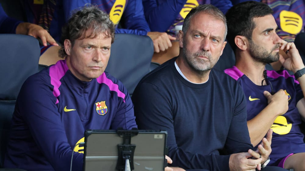  Marcus Sorg (li.) und Hansi Flick.