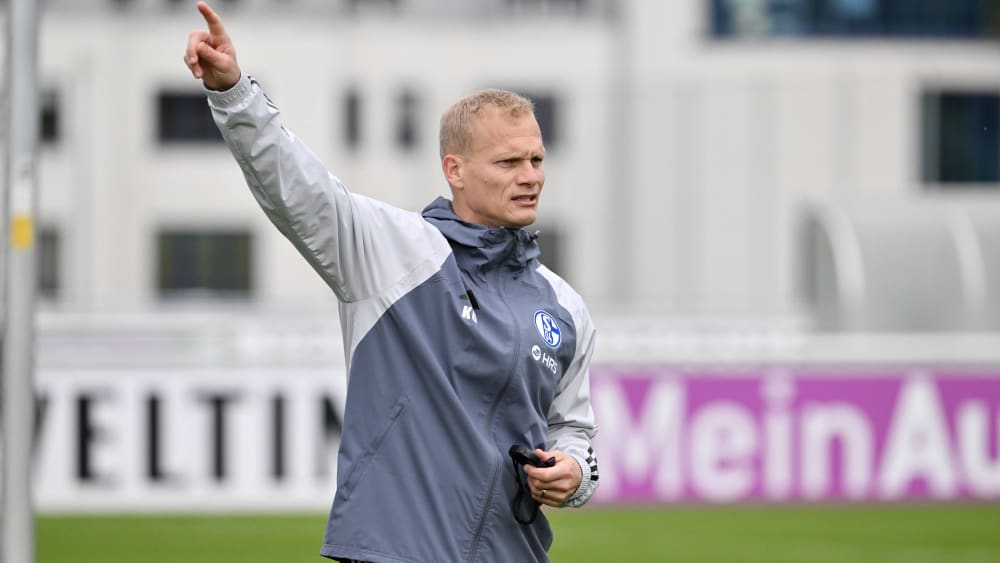 Schalke-Coach Karel Geraerts will gegen Hannover "Spieler mit Persönlichkeit " sehen.
