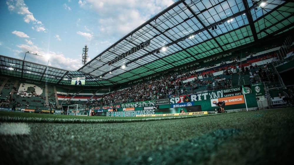 Rapid empfängt Vaduz im Rückspiel in Wien.