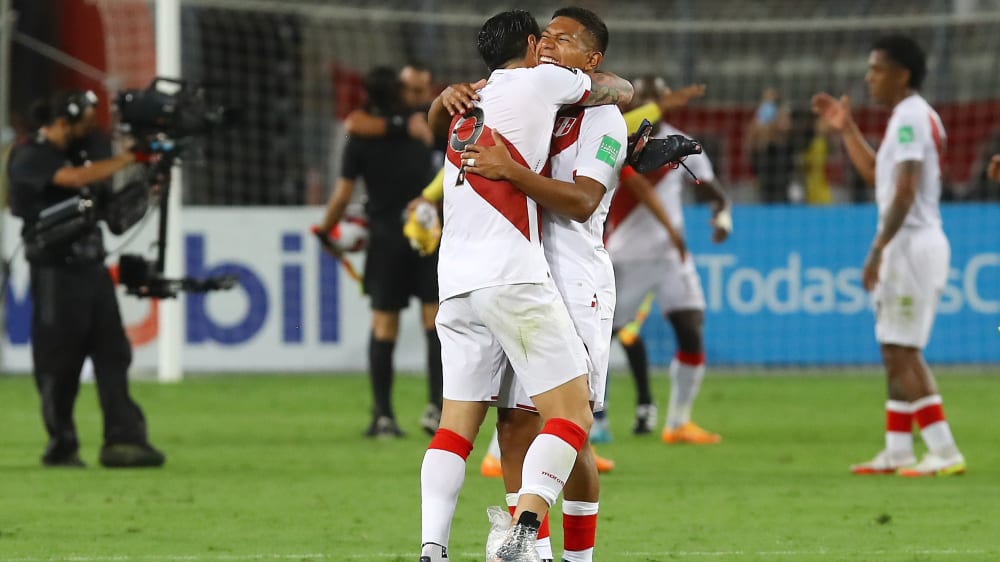 Erleichterung in Peru: Der Andenstaat hat die Chance auf die WM gewahrt.