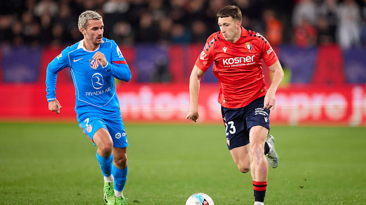 Osasuna nutzt die Chancen nicht: Atletico gewinnt in Unterzahl