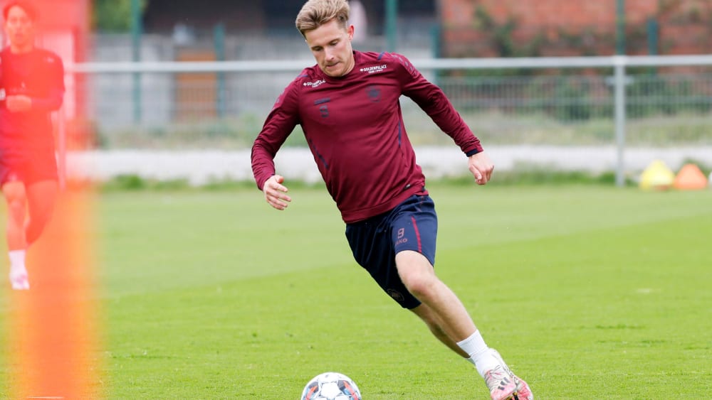 Künftig für den FC St. Pauli am Ball: Johannes Eggestein.