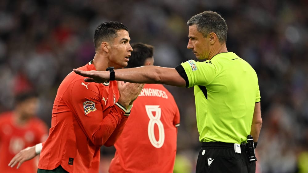 Slavko Vincic (re.), hier mit Cristiano Ronaldo.