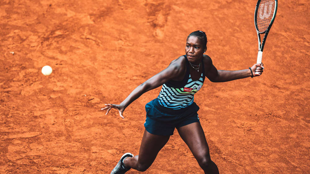 Erstmals in einem WTA-Halbfinale: Noma Noha Akugue.