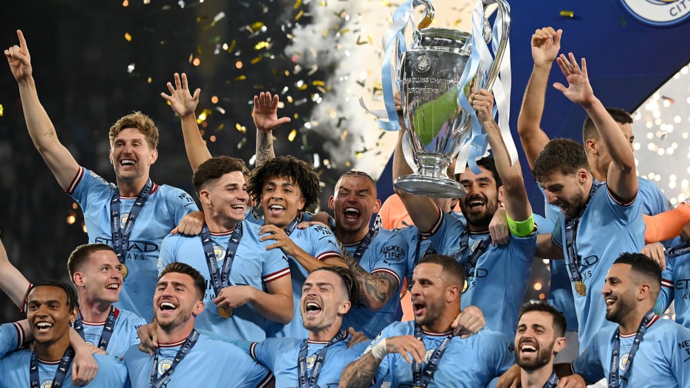 Manchester City geht als Titelverteidiger in die letzte Champions-League-Saison im alten Format.