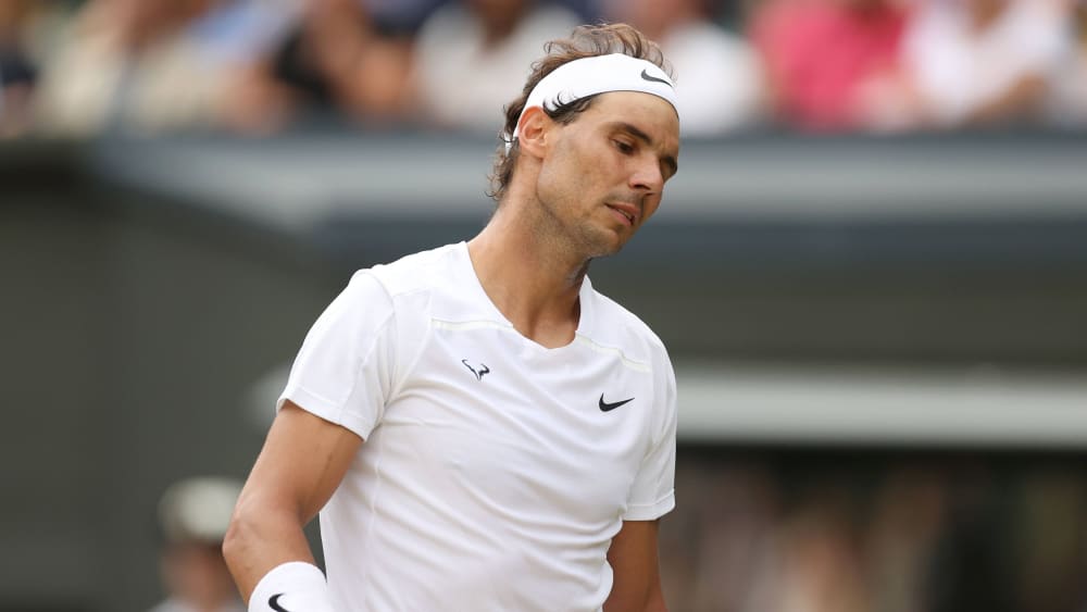Muss das Halbfinale in Wimbledon absagen: Rafael Nadal.