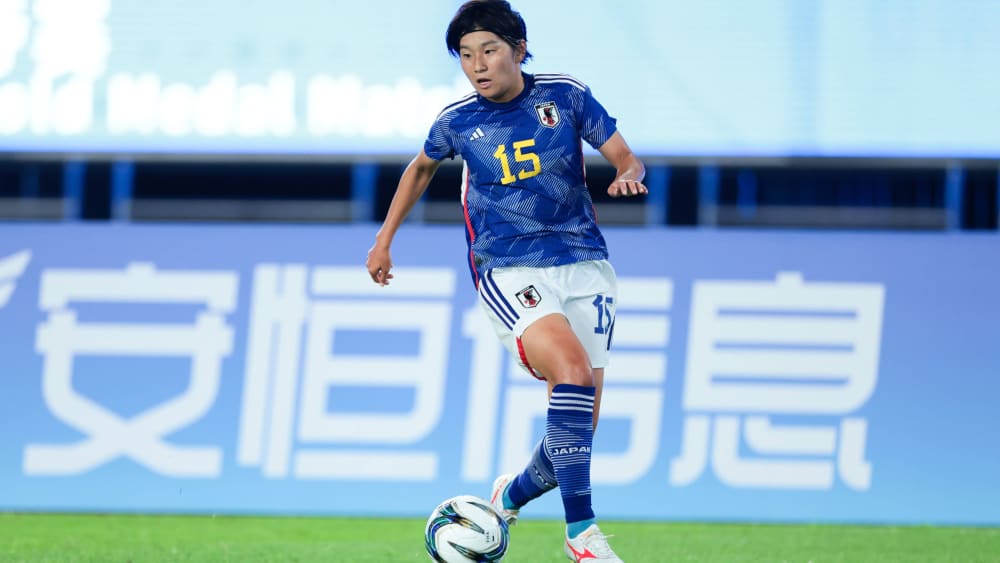 Künftig auch für Eintracht Frankfurt am Ball: Japans Nationalspielerin Remina Chiba.