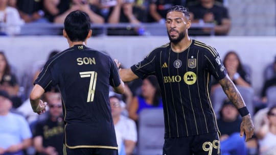 Starkes Duo: Denis Bouanga (re.) und Heung-Min Son.