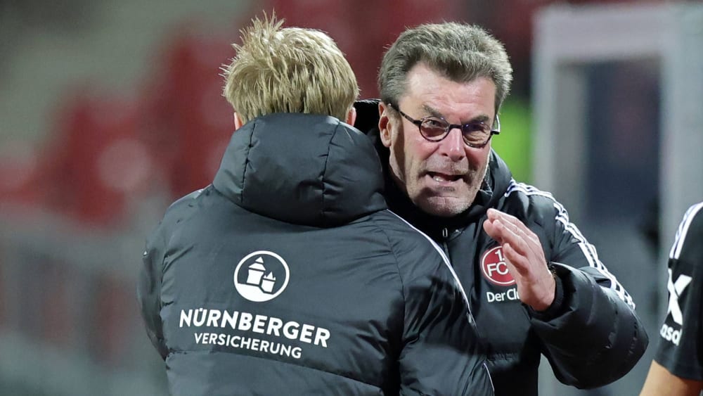 Dieter Hecking und der Club jubelten gegen Braunschweig. Wie wird's auf der Alm?
