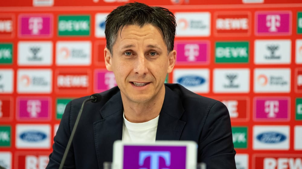Denkt nicht an Rücktritt: Kölns Sport-Geschäftsführer Christian Keller