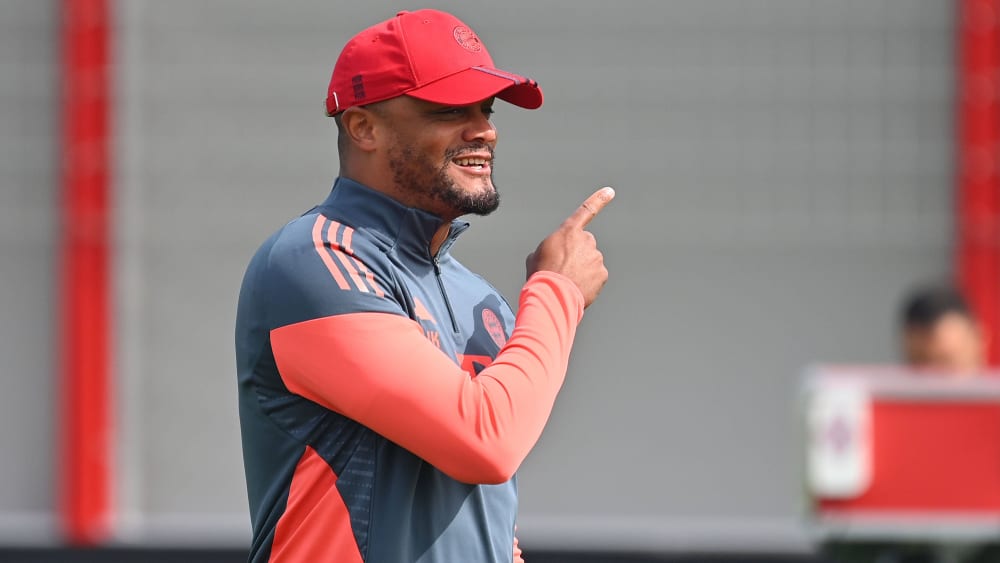  Bayern-Trainer Vincent Kompany nach dem gelungenen Saisonstart.
