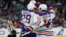 Siegreich: Leon Draisaitl und die Edmonton Oilers.