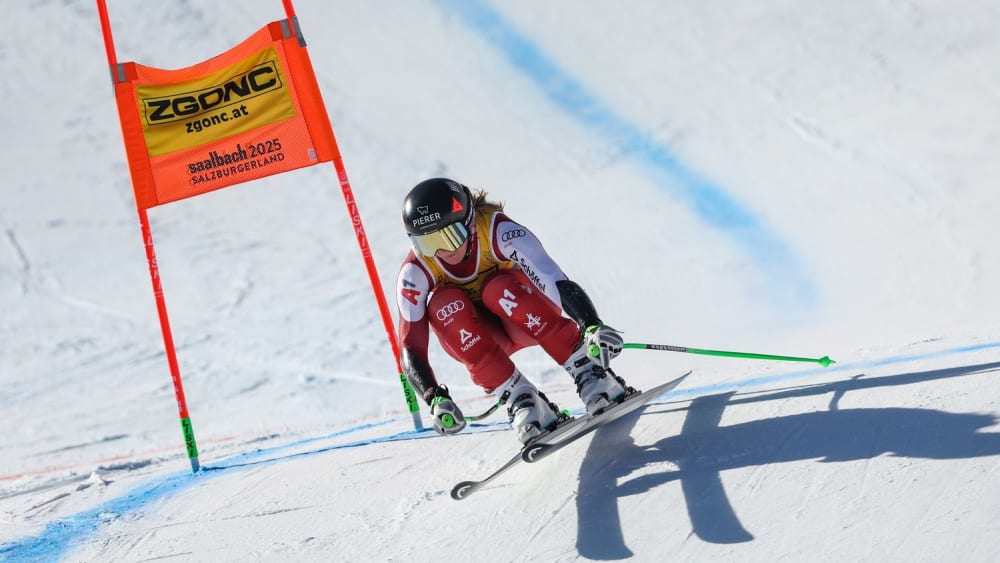 Der Super-G der Damen geht am Donnerstag über die Bühne.