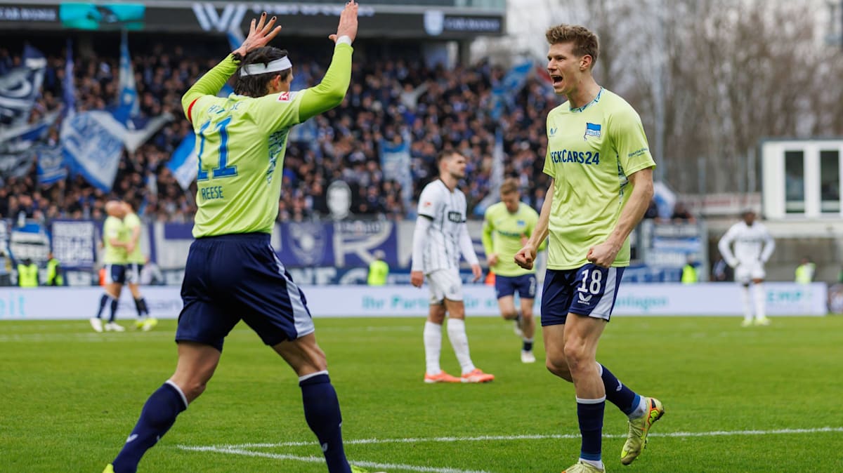 Hertha merciless: First SVE home defeat in almost a year