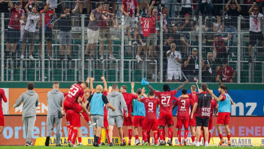 Der Jubel kannte beim FC Vaduz keine Grenzen.