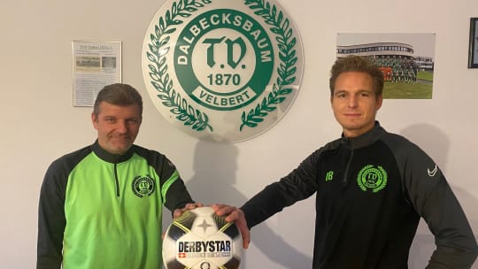 Neues Trainerduo für den TVD Velbert: Marcel Bastians (rechts) wird Chefcoach, Markus Braasch sein Assistent.