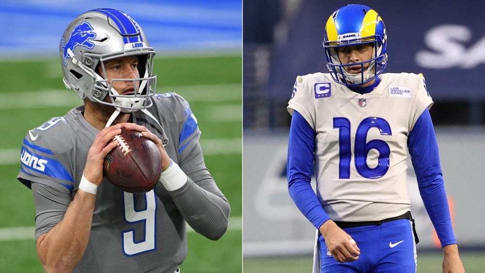 Zukunft und Vergangenheit der Los Angeles Rams: Matthew Stafford und Jared Goff.