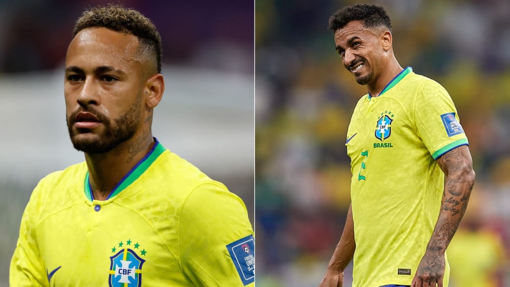 Zwei Leistungsträger, die es zu ersetzen gilt: Neymar (li.) und Danilo.