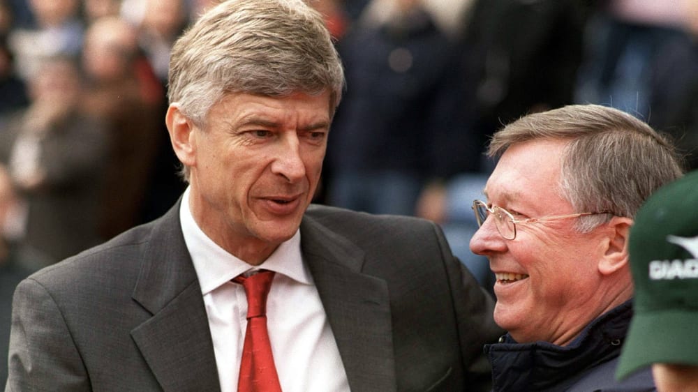 Gesichter der Premier League: Arsene Wenger (li.) und Sir Alex Ferguson.