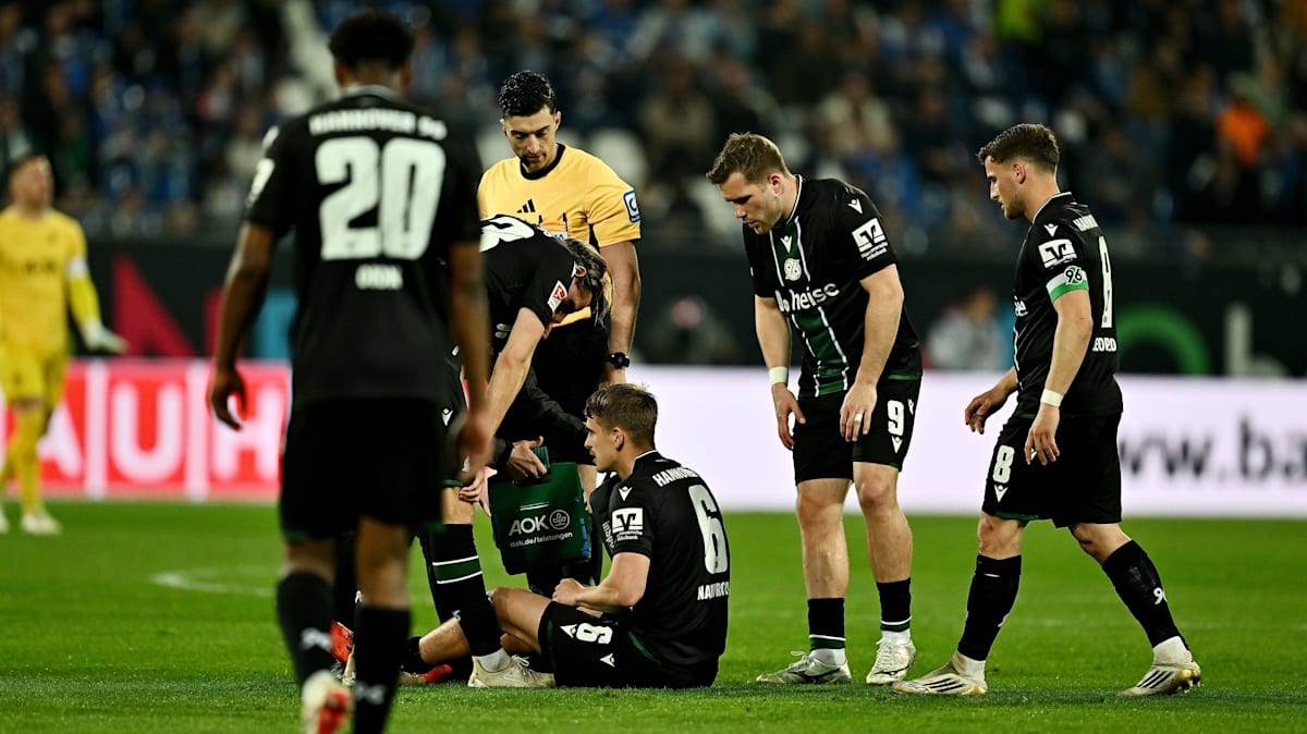 Vor Aufstiegskracher gegen Paderborn: 96 gibt Update beim Sorgen-Trio um Nawrocki