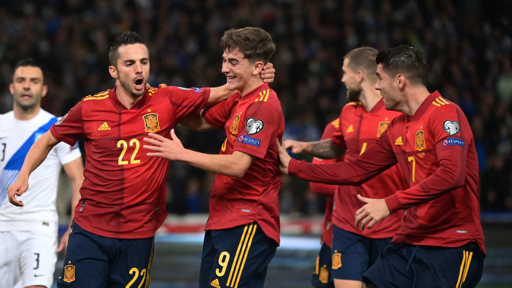 Gute Laune: Spanien darf sich über Platz 1 freuen.