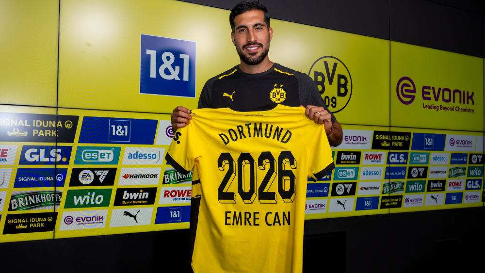 Neuer Vertrag beim BVB: Dortmunds Leader Emre Can.