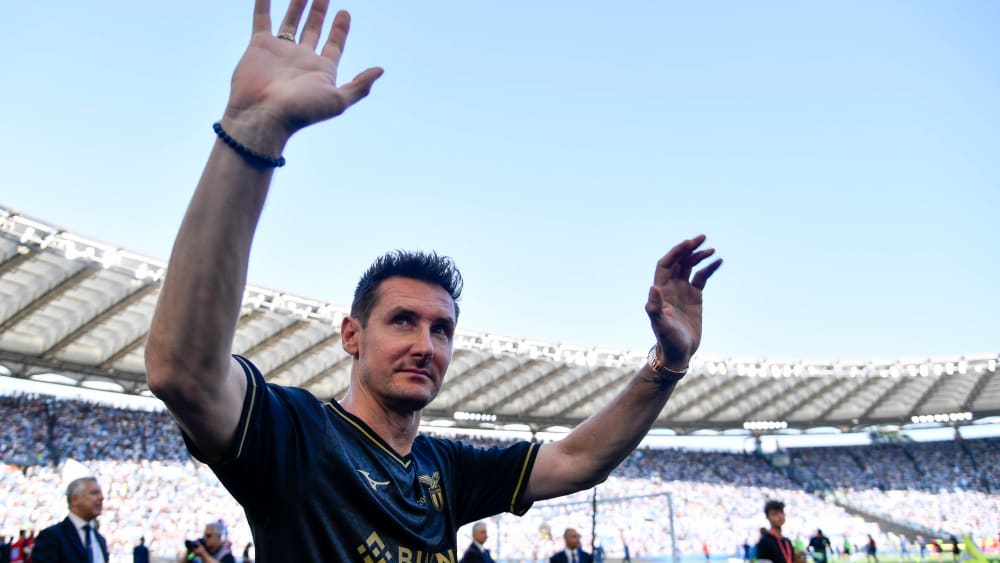 Kommentiert nun auch Champions-League-Spiele seines Ex-Klubs Lazio: Miroslav Klose.
