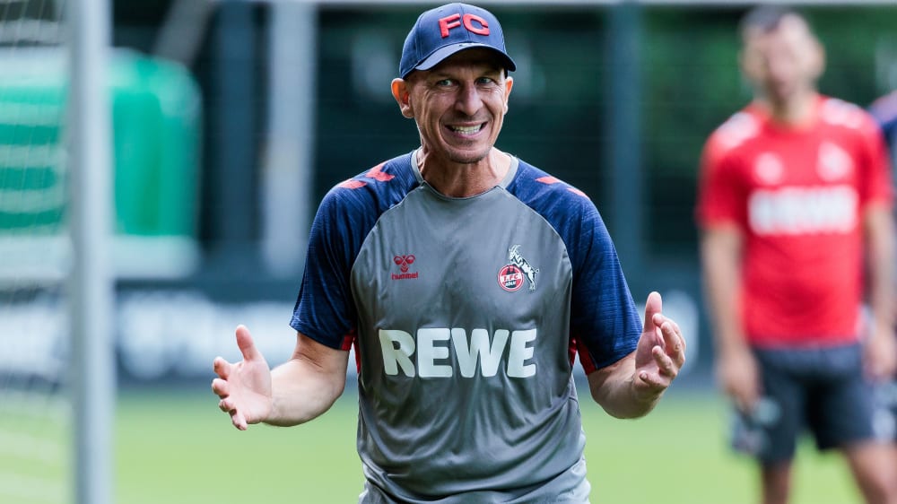 Kölns neuer Trainer Gerhard Struber nach seiner ersten Woche am Geißbockheim.