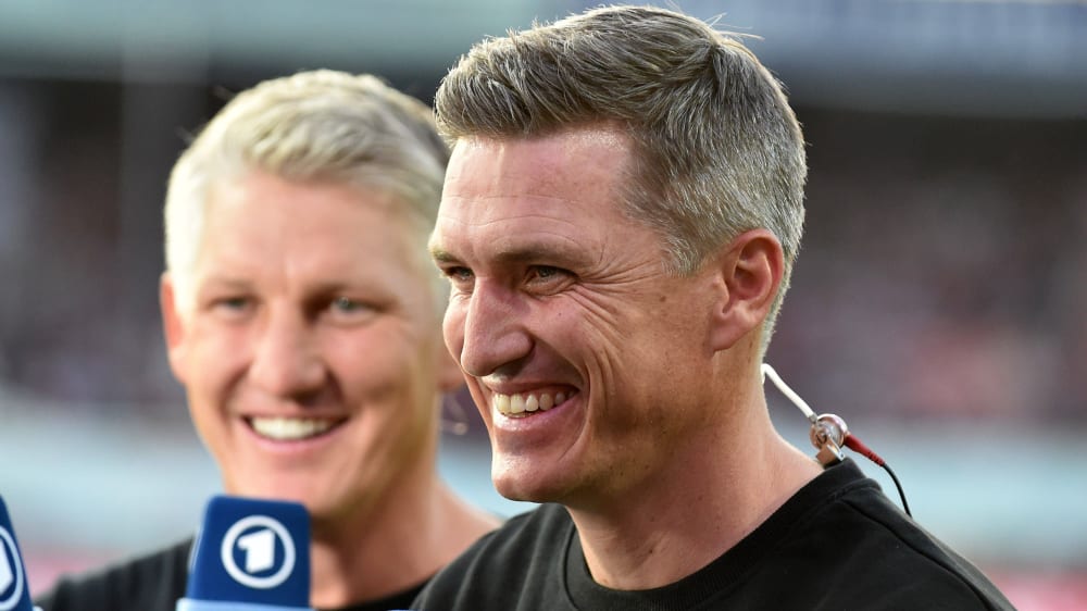 Bastian (li.) und Tobias Schweinsteiger