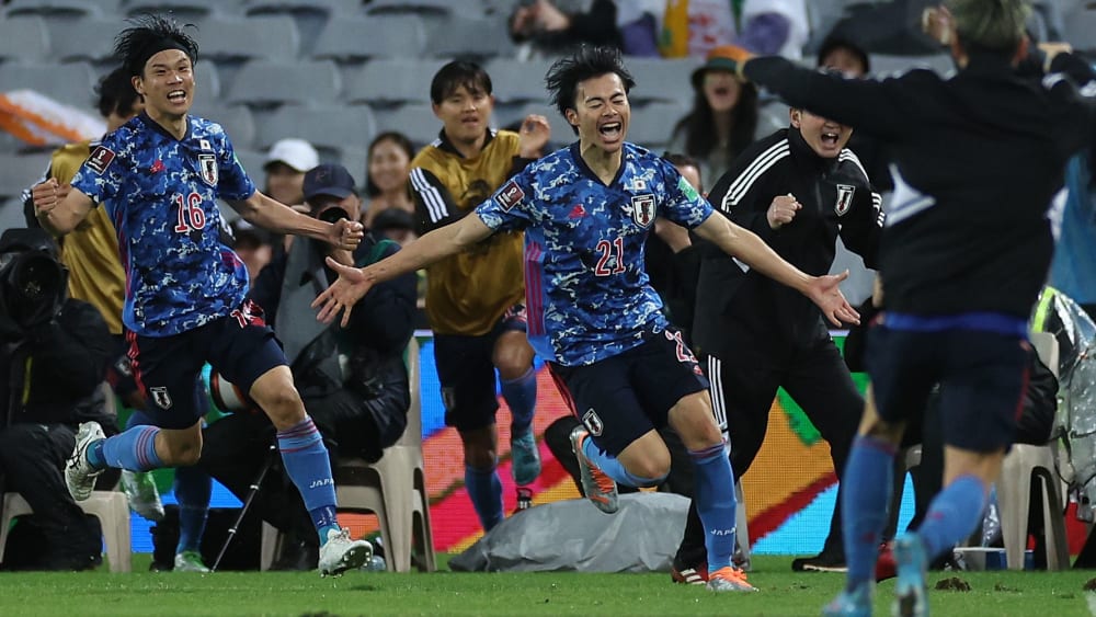 Schoss Japan in Sydney zur WM: Kaoru Mitoma (re.).