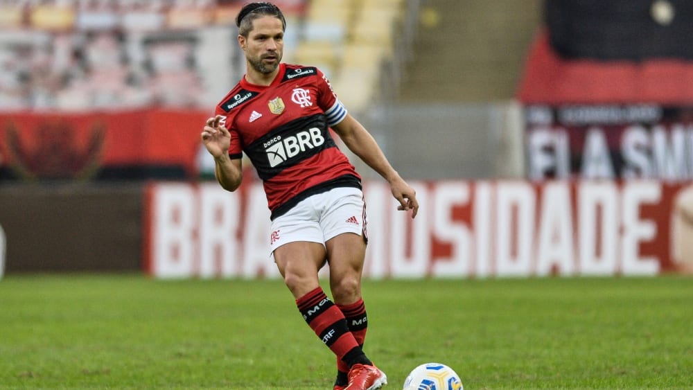 Diego (hier im Trikot von Flamengo Rio de Janeiro) wird am 13. November seine Karriere benden.