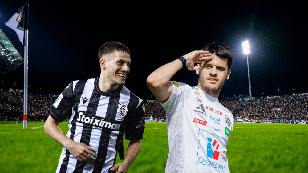 PAOK um Starspieler Giannis Konstantelias empfängt den WAC mit Spielmacher Dejan Zukic.