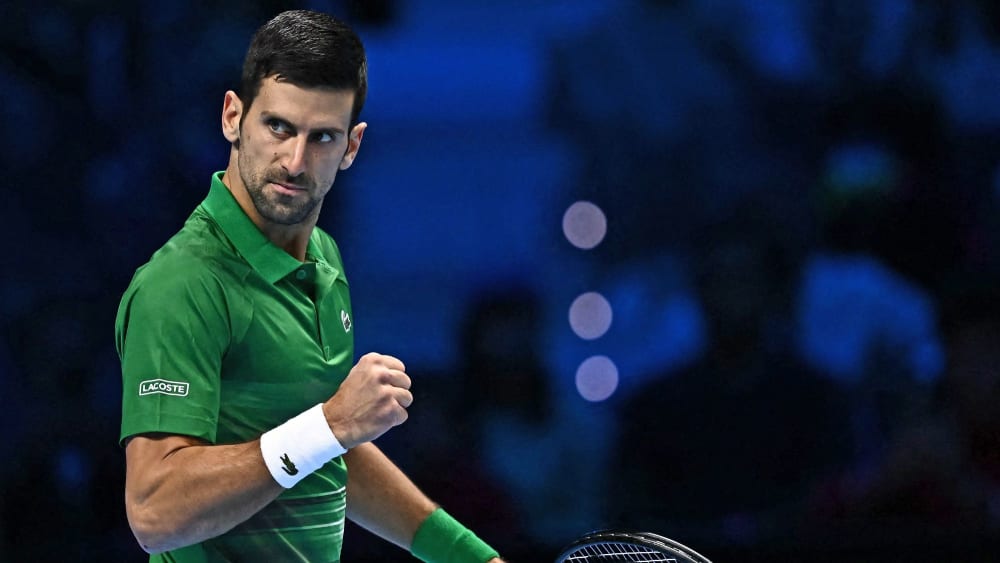 Er besiegte Herausforderer Stefanos Tsitsipas: Novak Djokovic.