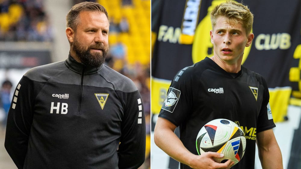 Aachens Trainer Heiner Backhaus freut sich auf die Rückkehrer um Anton Heinz. Der eigene Rasen macht jedoch Sorgen.