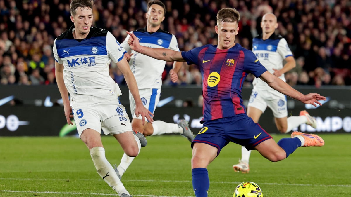 Lamine-Yamal-bedient-Dani-Olmo-Barca-kontert-blitzsauber