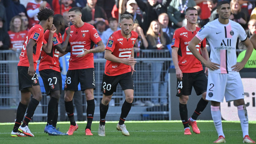 Den Favoriten düpiert: PSG erlebte in Rennes einen Nachmittag zum Vergessen.