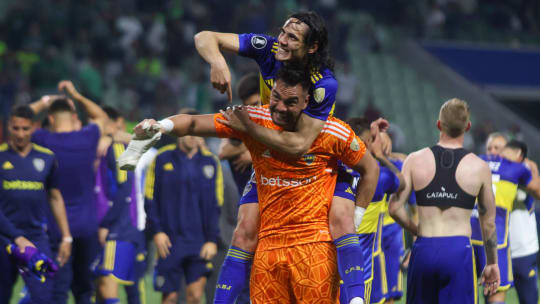 Stehen mit den Boca Juniors im Finale der Copa Libertadores: Edinson Cavani (oben) und Sergio Romero.