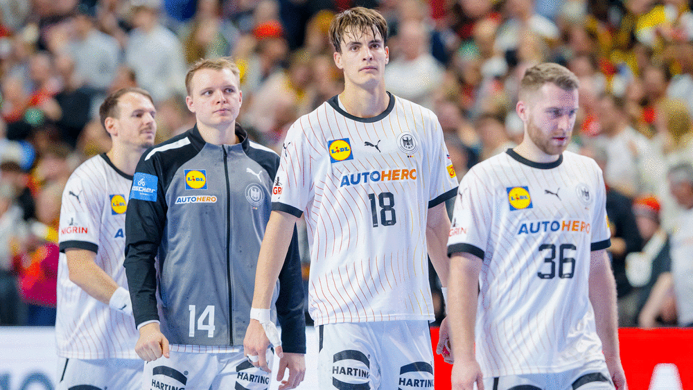 Enttäuschte Gesichter: Deutschland unterlag am Sonntag den Schweden.