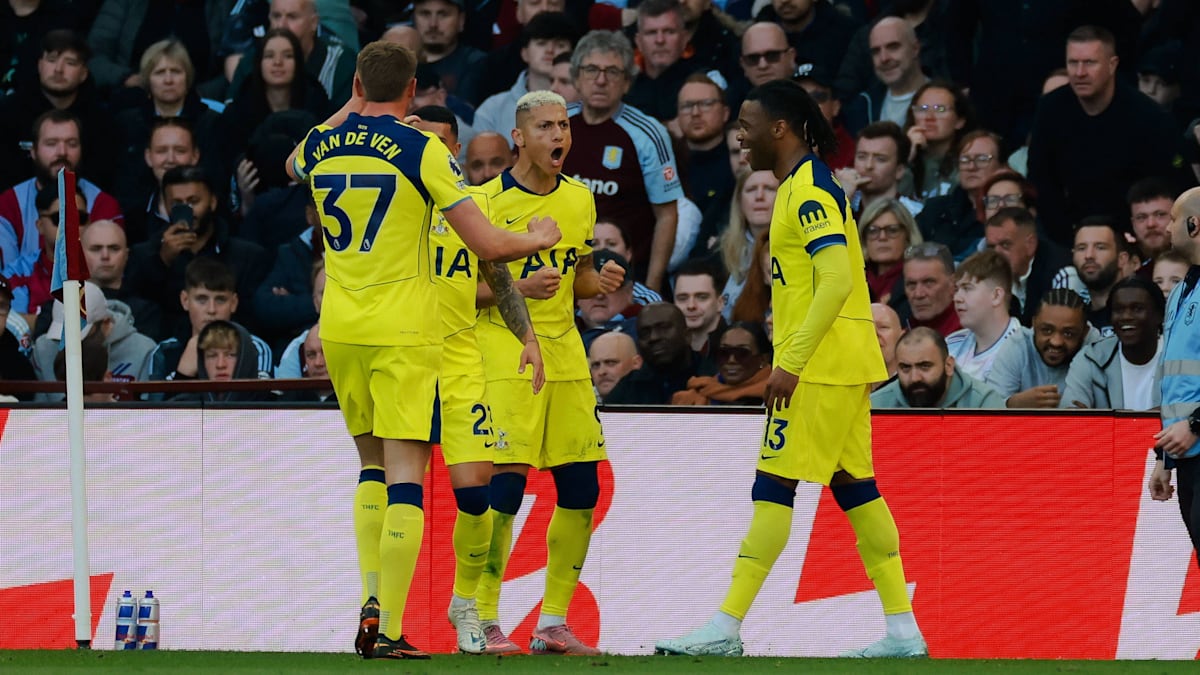 Zweiter Sieg in Folge: Spurs springen bei Villa über den Strich