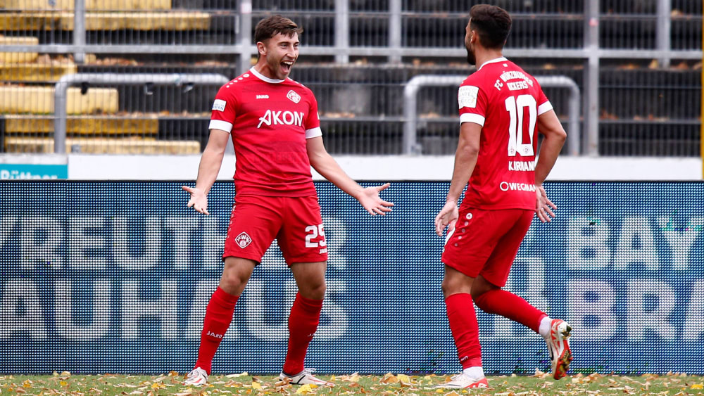 Makellos: Die Würzburger Kickers beenden die Hinrunde ohne eine einzige Niederlage