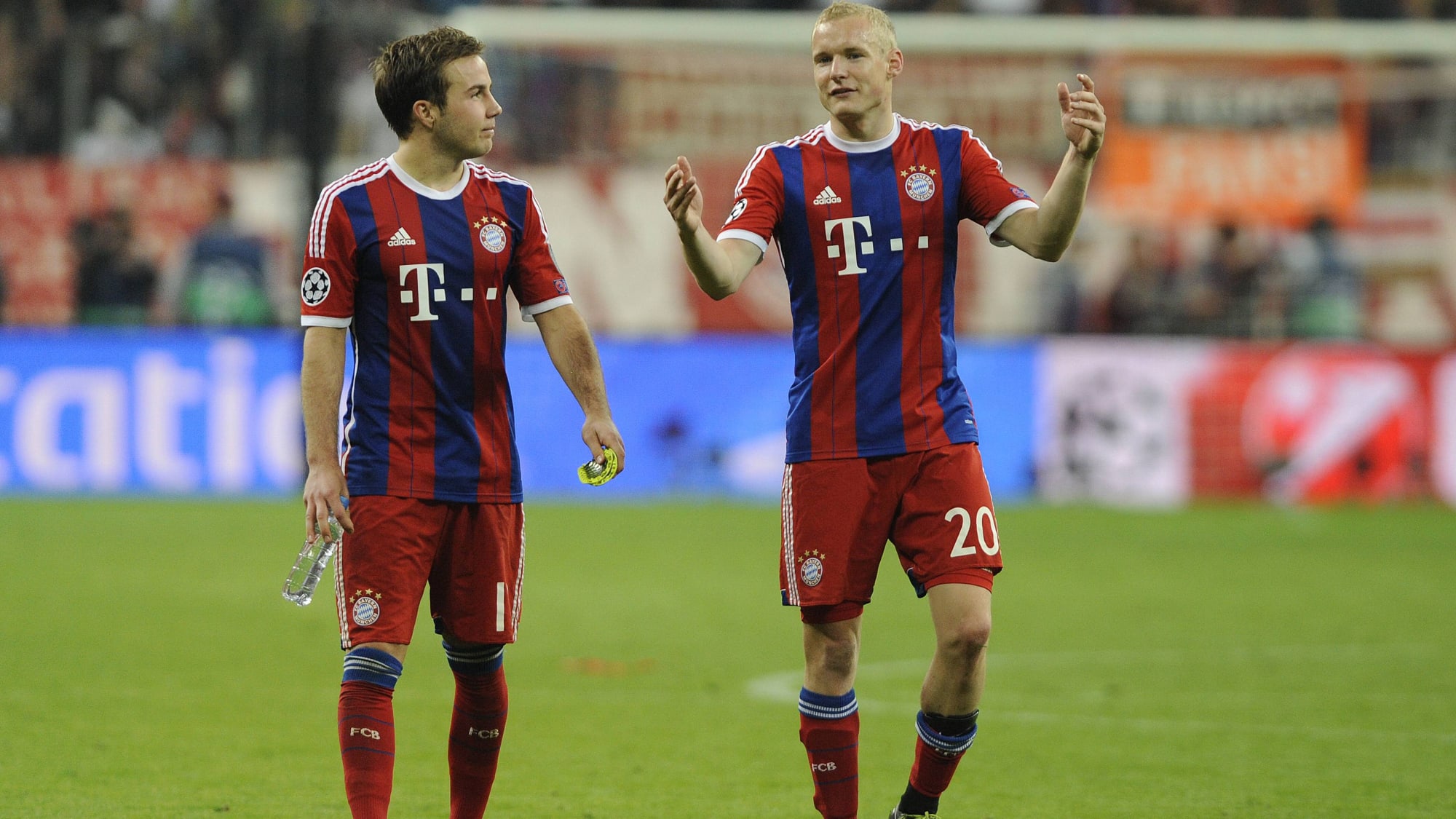 Mario Götze (li.) und Sebastian Rode