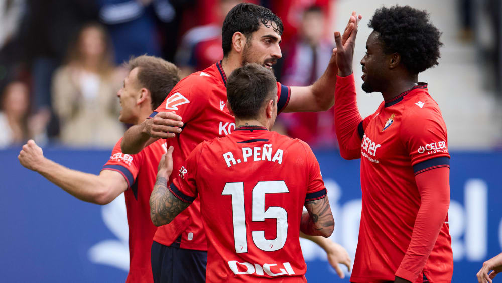 Osasuna besiegte Atletico Madrid.