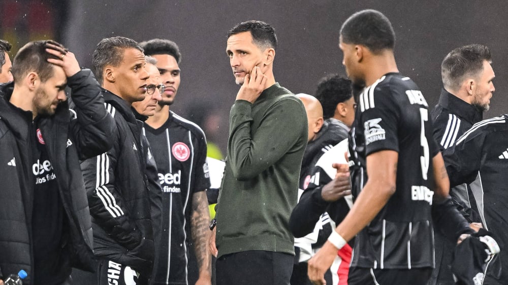 Eintracht Frankfurt trug bislang wenig zum Punktekonto der Bundesliga im UEFA-Ranking bei.