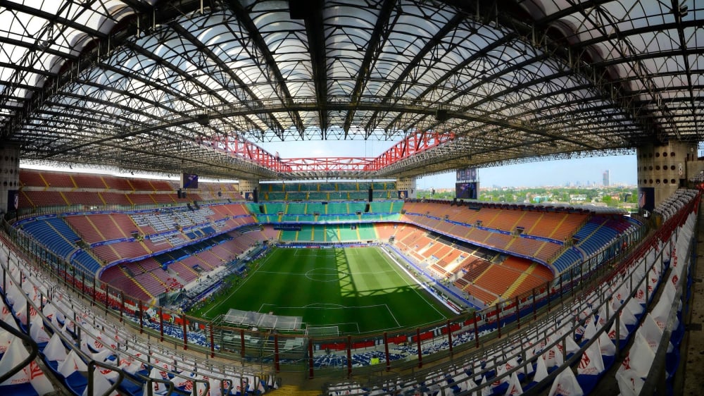 Denkmalschutzwürdig: Das Giuseppe-Meazza-Stadion darf nicht abgerissen werden.