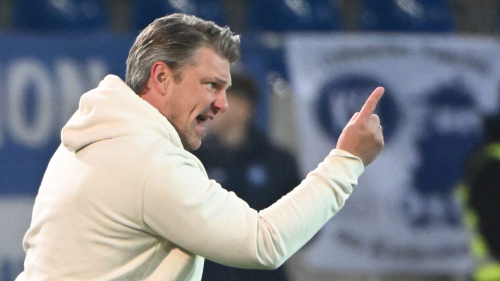 Sein Matchplan ging auf: Paderborns Trainer Lukas Kwasniok konnte insbesondere mit dem Resultat in Karlsruhe zufrieden sein.&nbsp;