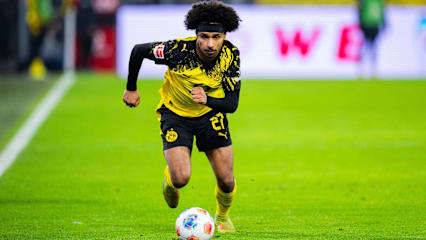 Sein Tempo fehlt dem BVB in Wolfsburg: Karim Adeyemi.