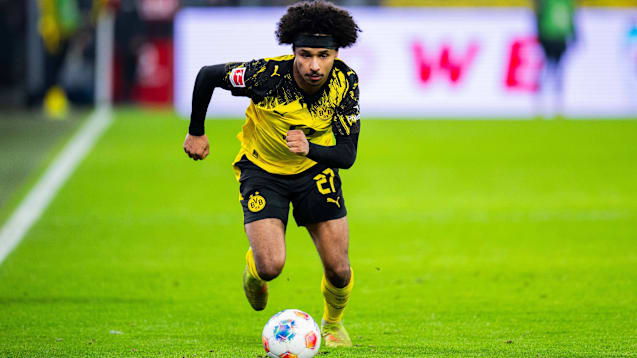 Sein Tempo fehlt dem BVB in Wolfsburg: Karim Adeyemi.
