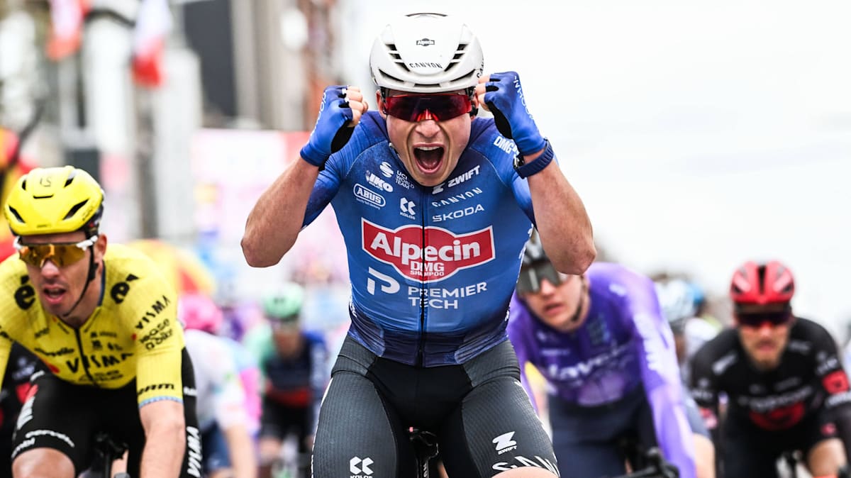 Sieg in Wevelgem: Philipsen springt für van der Poel ein
