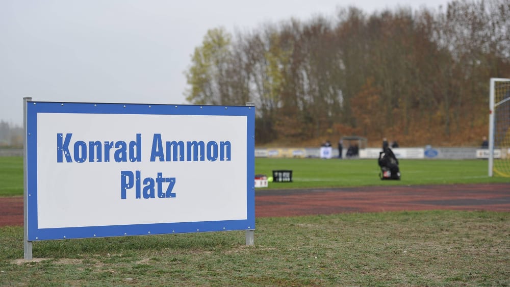 Die Heimspielstätte der SpVgg Greuther Fürth II: Der Konrad-Ammon-Platz.