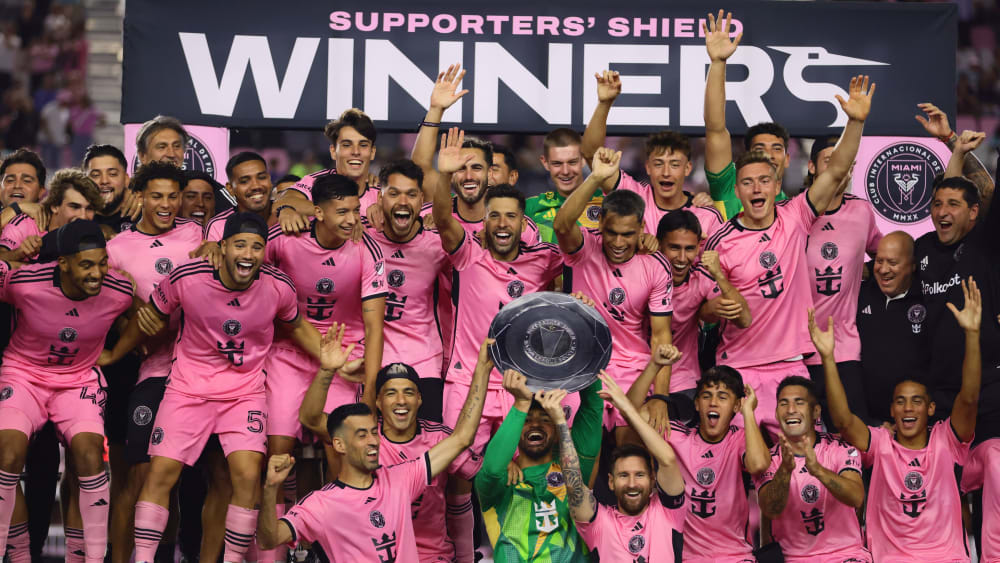 Inter Miami is the top man of the Supporters' Shield regular season and qualifies for the Klub-WM.